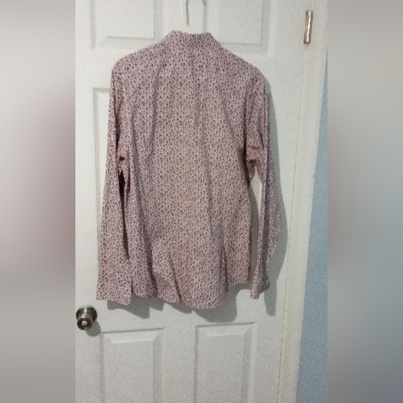 Express Men's floral Button up. Size large slim. - Picture 3 of 3